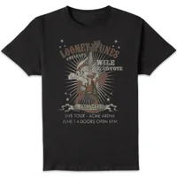 Looney Tunes Wile E Coyote Concert T-shirt - Zwart