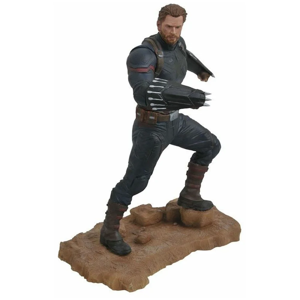 Diamond Select Marvel Gallery Avengers: Infinity War PVC Figure - Captain America Afbeelding 1