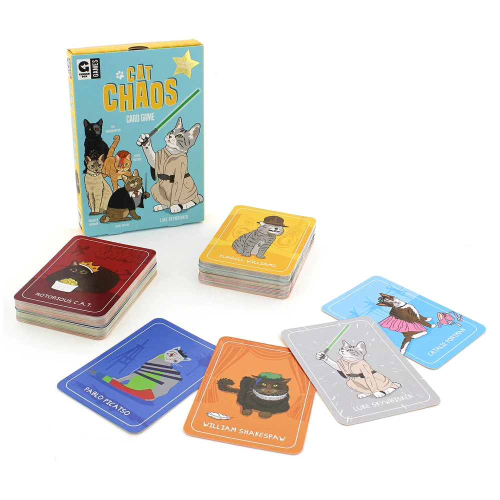 Cat Chaos Card Game Afbeelding 1