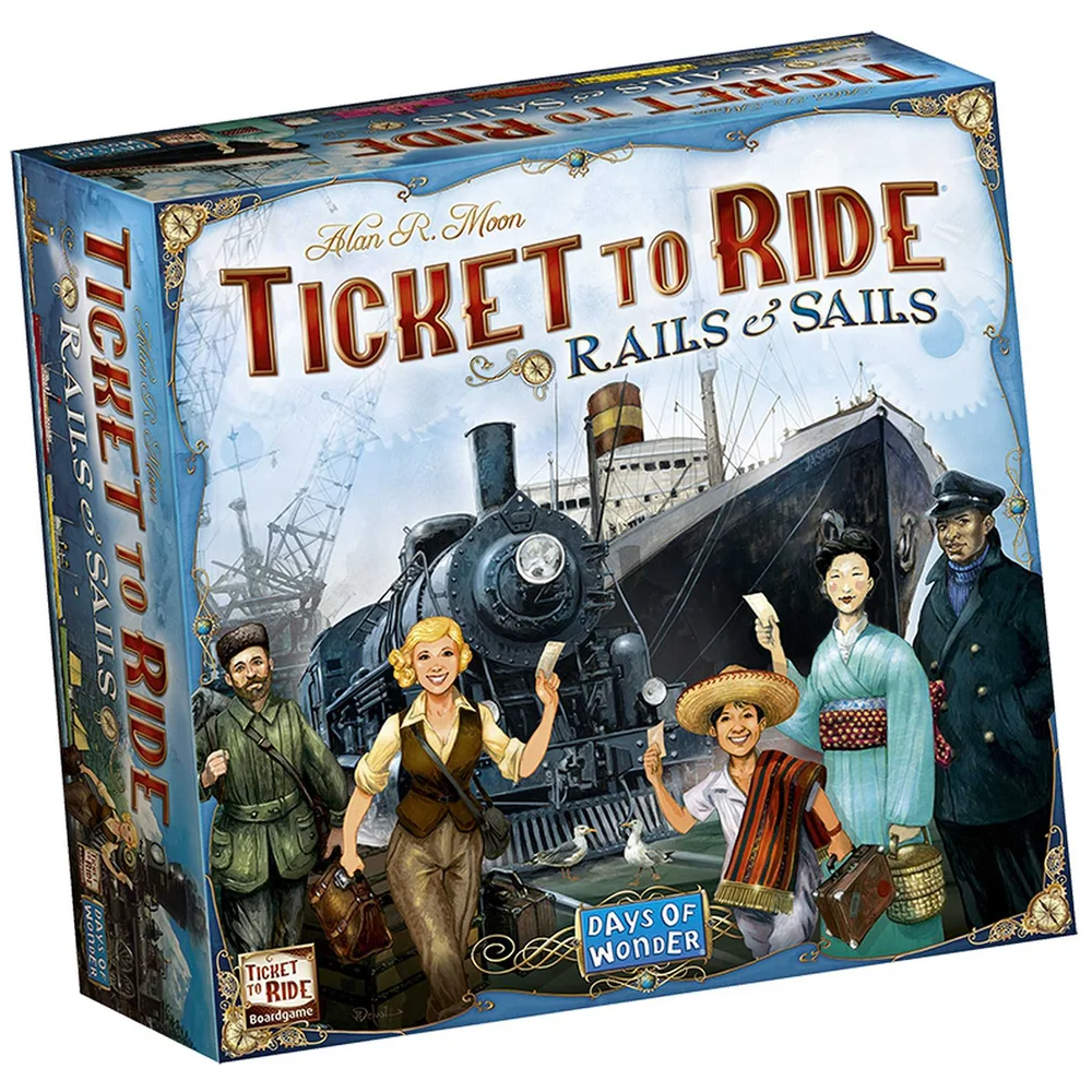 Ticket to Ride Rails and Sails Game Afbeelding 1