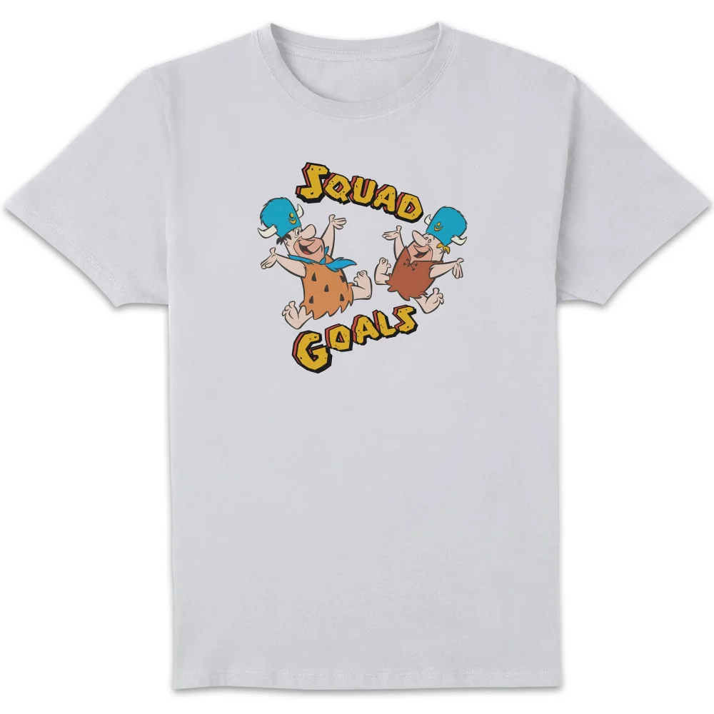The Flintstones Squad Goals T-shirt - Wit - S Afbeelding 1