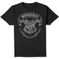 Harry Potter Hogwarts Crest T-shirt - Zwart - undefined undefined