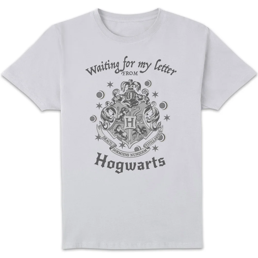 Harry Potter Waiting For My Letter T-shirt - Wit - S Afbeelding 1