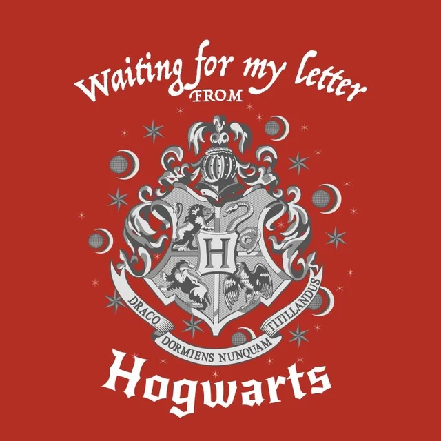 Harry Potter Waiting For My Letter T-shirt - Rood