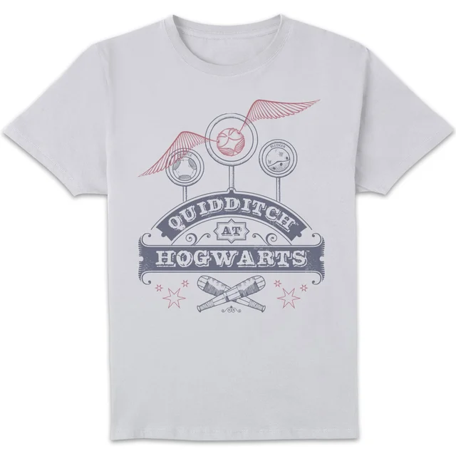 Harry Potter Quidditch at Hogwarts T-shirt - Wit