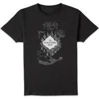 Harry Potter The Marauders Map T-shirt - Zwart - undefined undefined