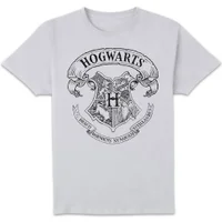 Harry Potter Hogwarts Crest T-shirt - Wit - undefined undefined