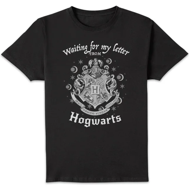 Harry Potter Waiting For My Letter T-shirt - Zwart
