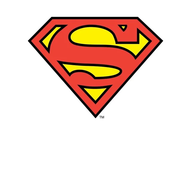 DC Originals Official Superman Shield T-shirt - Wit