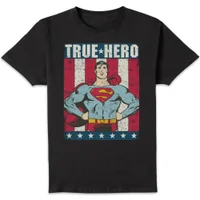DC Originals Superman True Hero T-shirt - Zwart