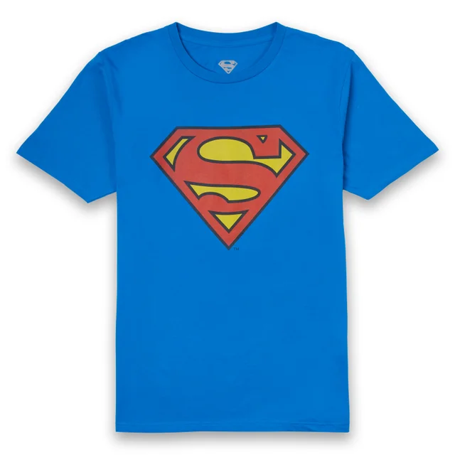 DC Originals Official Superman Shield T-shirt - Blauw