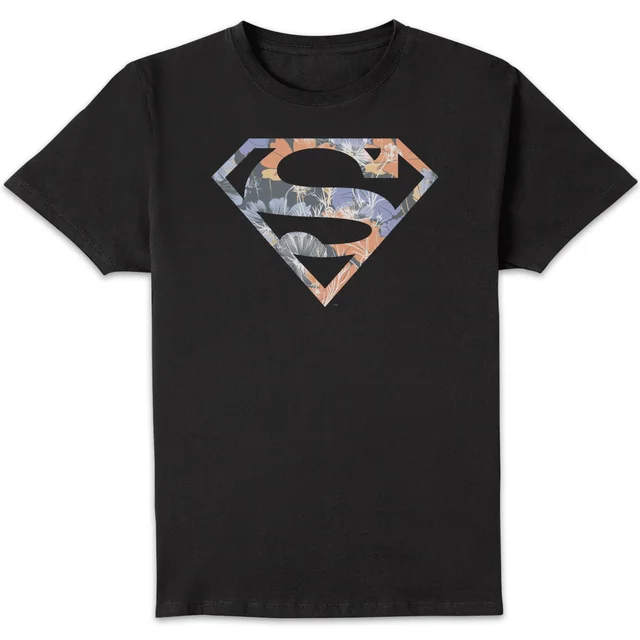 DC Originals Floral Superman T-shirt - Zwart