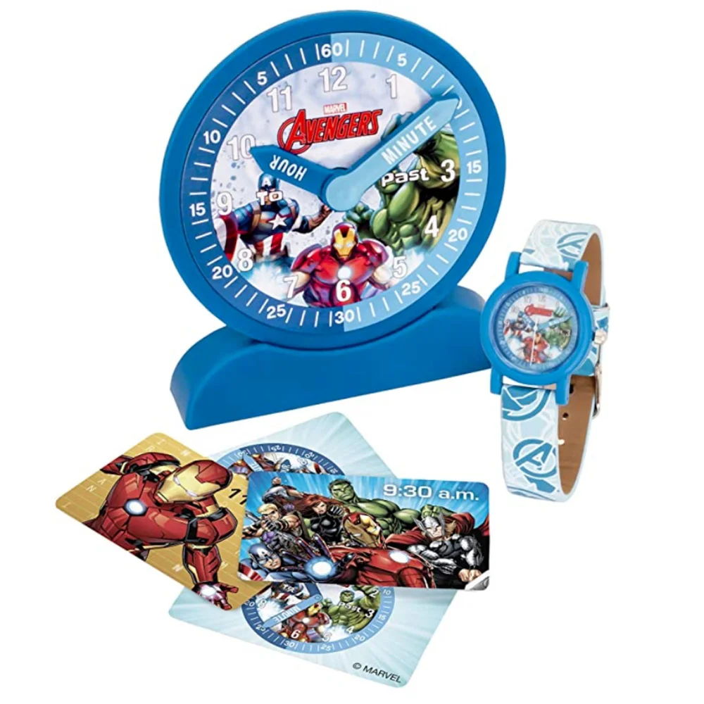Marvel Super Hero Adventures Time Teacher Clock Afbeelding 1
