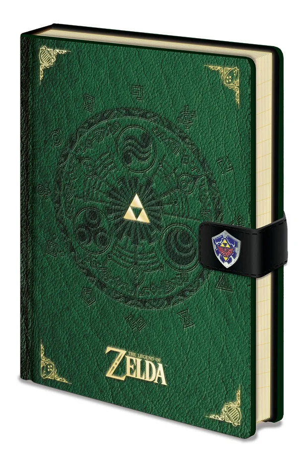 The Legend Of Zelda Medallion A5 Premium Notebook Afbeelding 1
