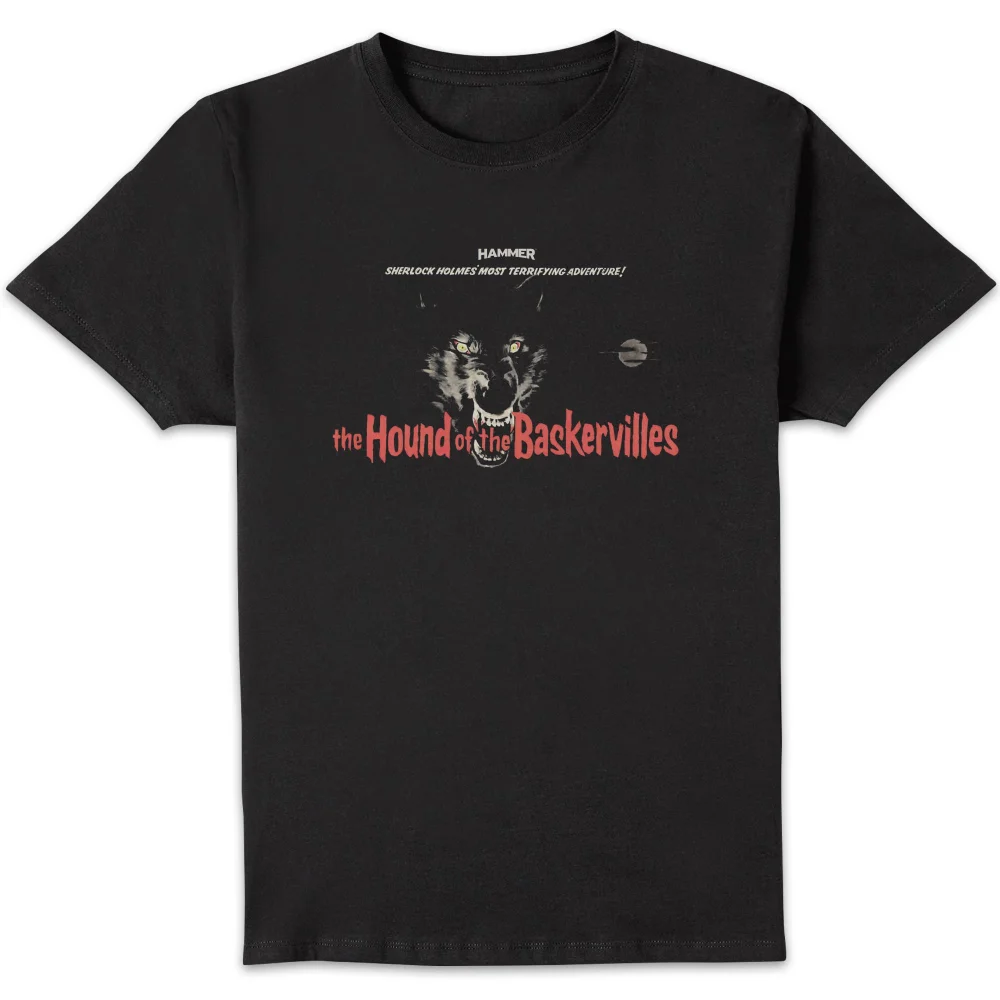 Hammer Horror Hound Of The Baskervilles Men's T-Shirt - Black - S Afbeelding 1