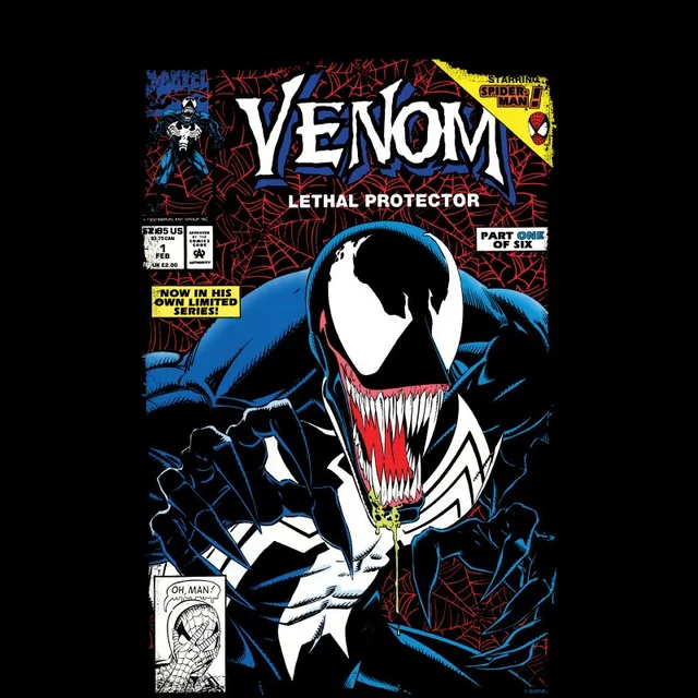 Venom Lethal Protector T-shirt - Zwart