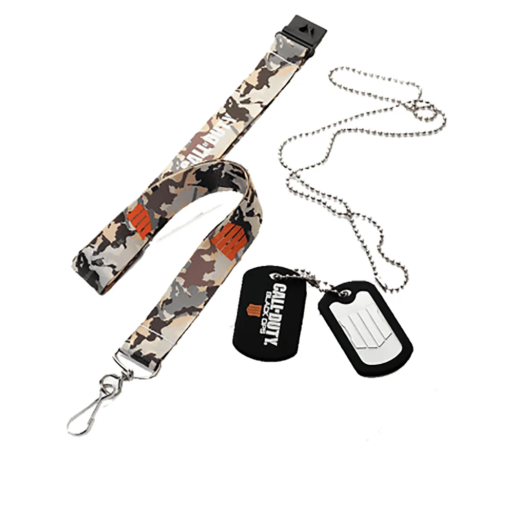 Call of Duty Black Ops IV Lanyard en Dog Tag Set Afbeelding 1