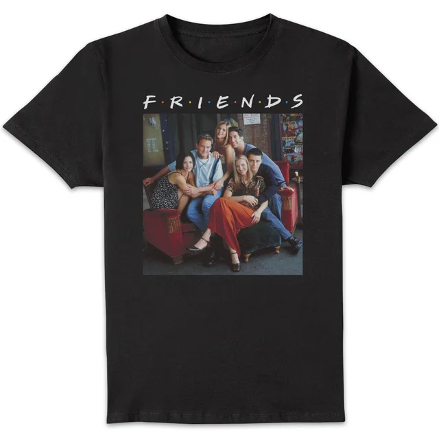 Friends Classic Character t-shirt - Zwart
