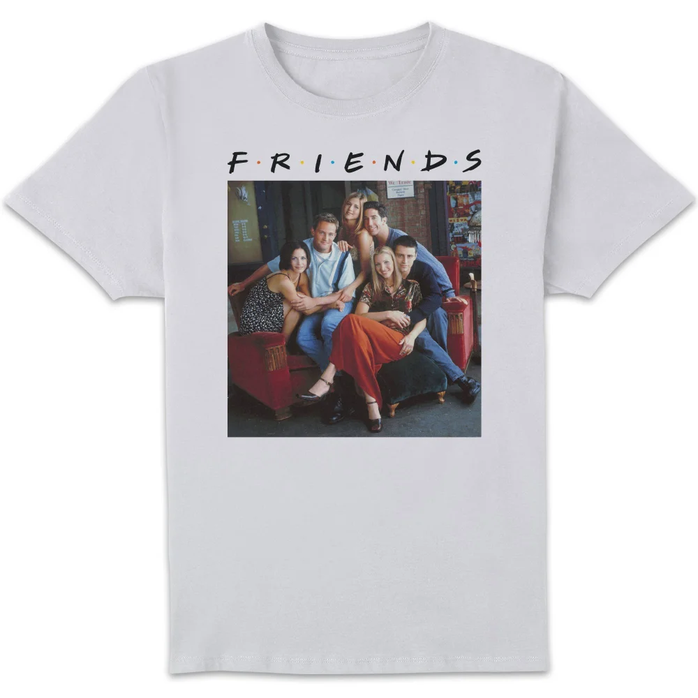 Friends Classic Character t-shirt - Wit - S Afbeelding 1
