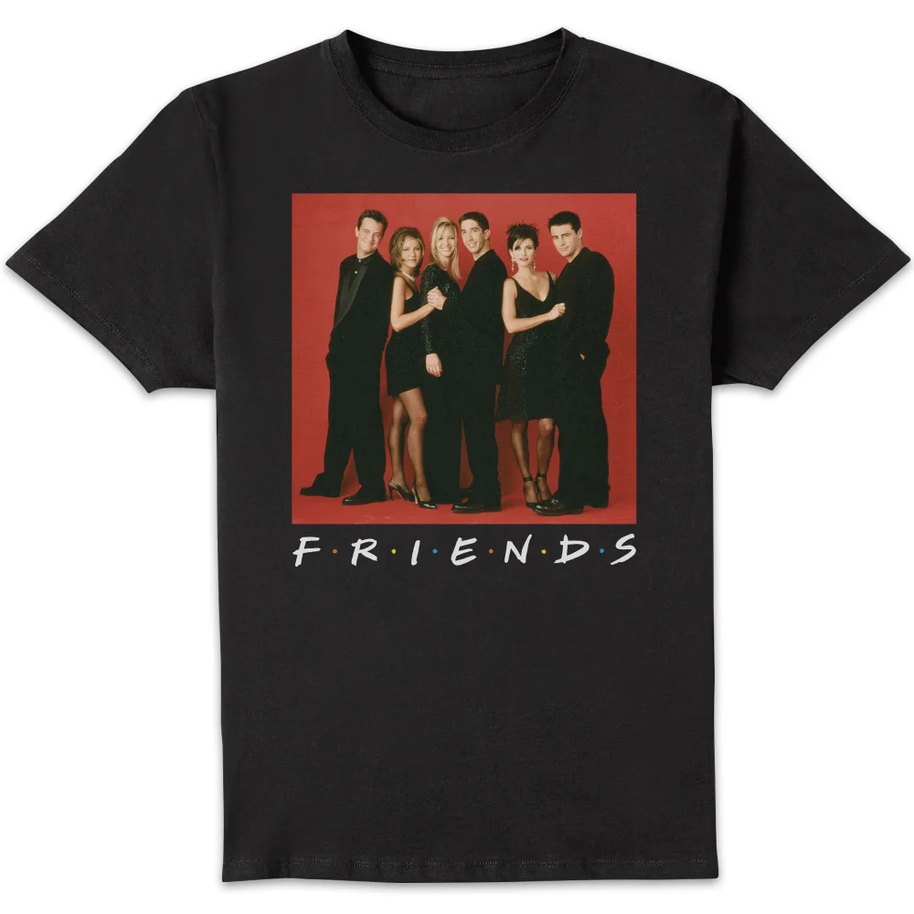 Friends Character Pose t-shirt - Zwart - S Afbeelding 1