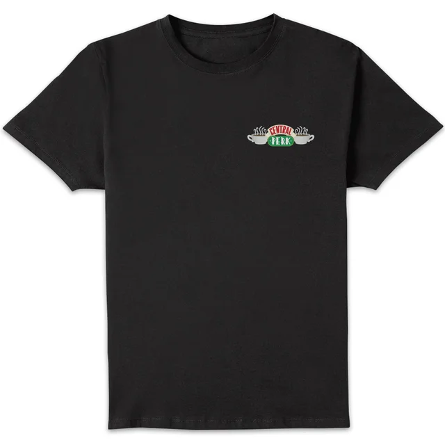 Friends Central Perk Coffee Cups t-shirt - Zwart