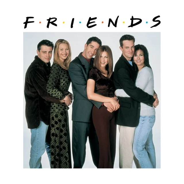 Friends Group Shot t-shirt - Wit