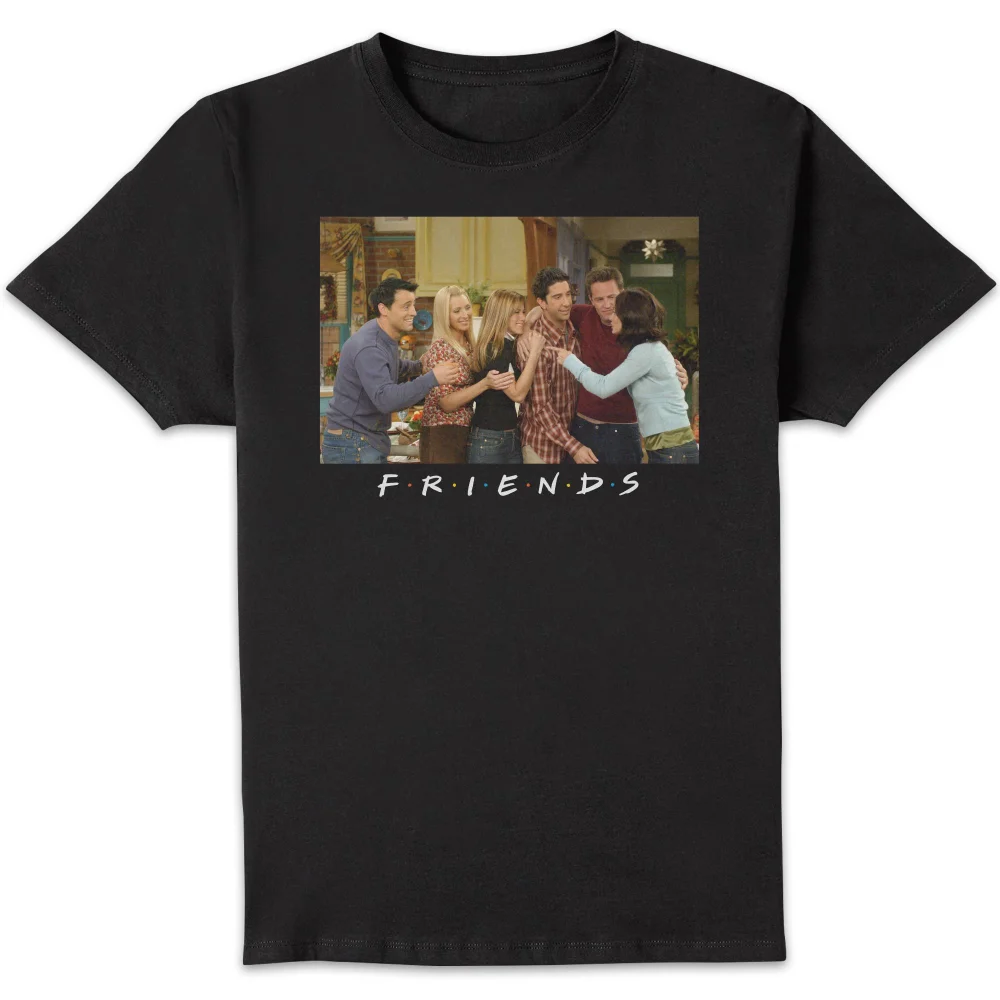 Friends Cast Shot t-shirt - Zwart - S Afbeelding 1