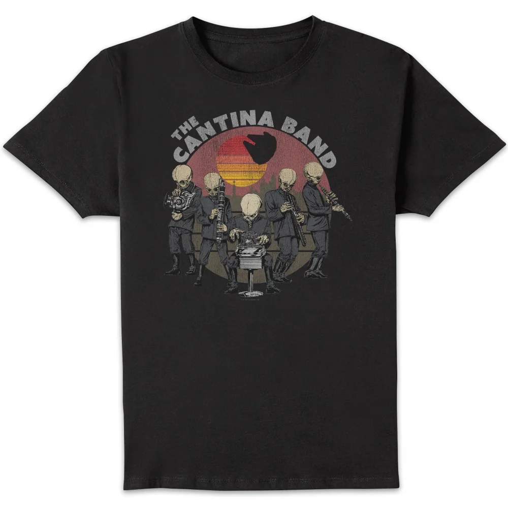 Star Wars Cantina Band Men's T-Shirt - Black - S Afbeelding 1