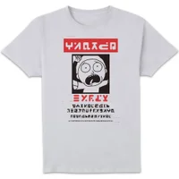 Rick and Morty Wanted Morty T-shirt - Wit