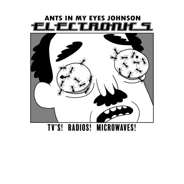 Rick and Morty Ants In My Eyes T-shirt - Wit