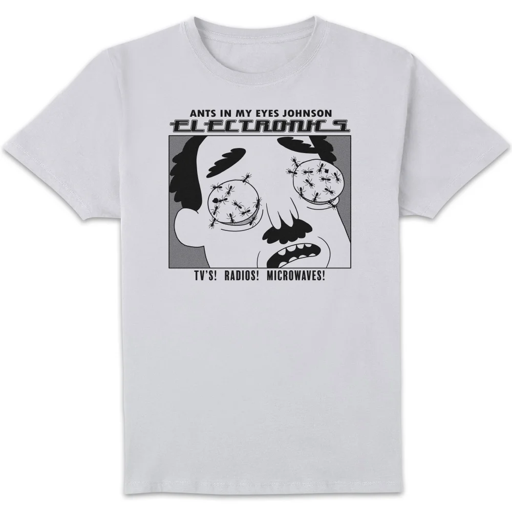 Rick and Morty Ants In My Eyes T-shirt - Wit - S Afbeelding 1