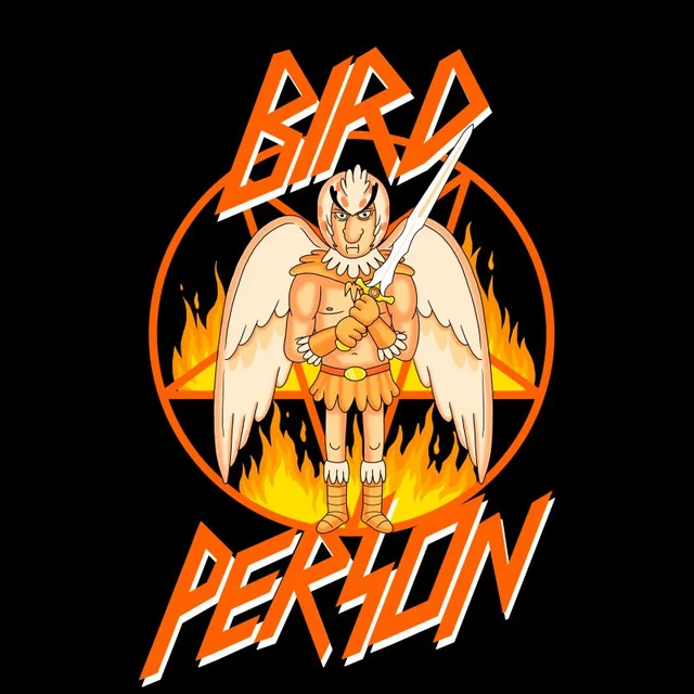 Rick and Morty Bird Person T-shirt - Zwart