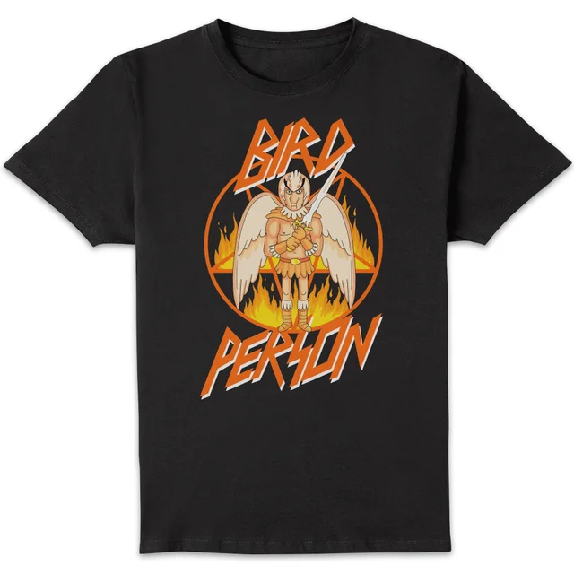 Rick and Morty Bird Person T-shirt - Zwart