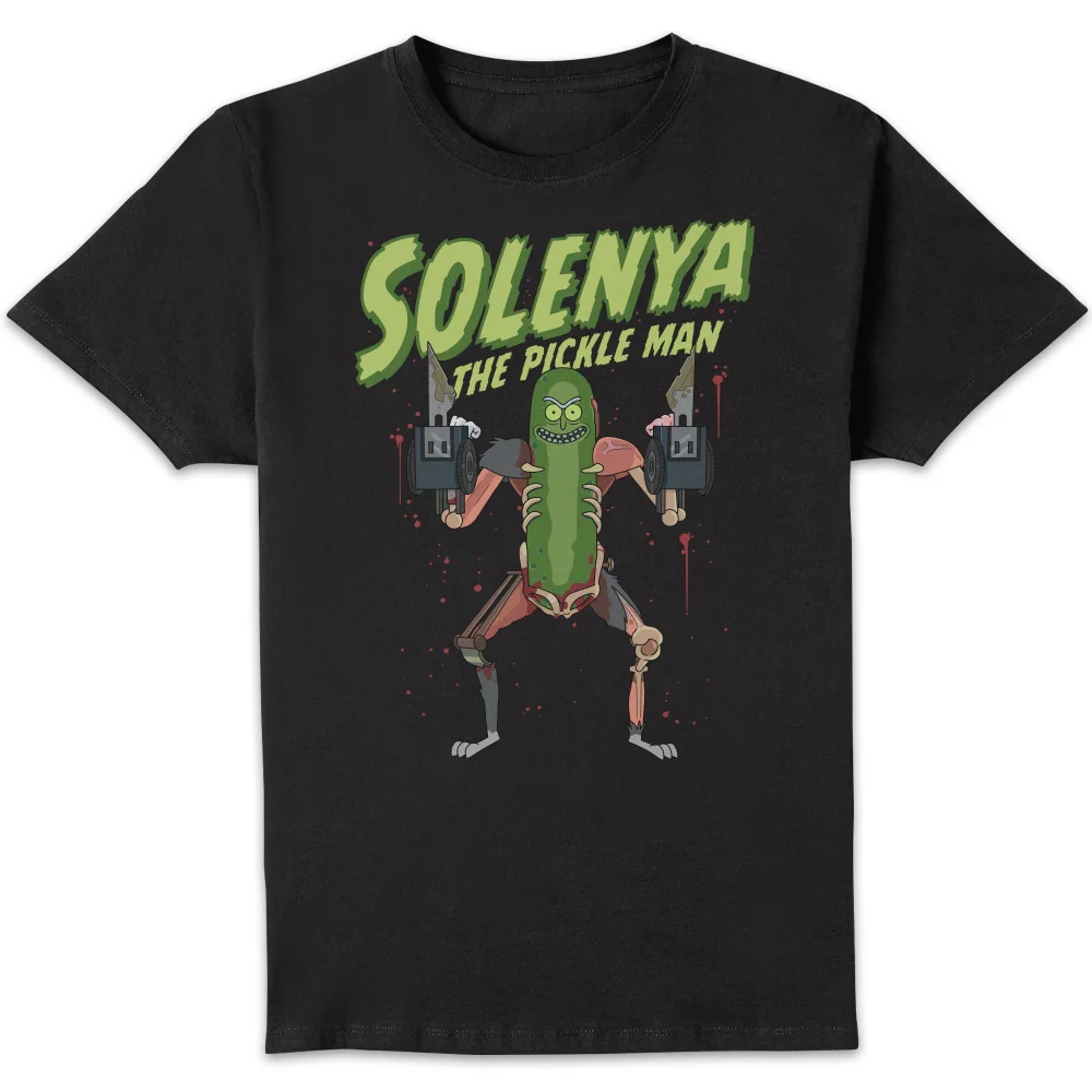 Rick and Morty Solenya T-shirt - Zwart - S Afbeelding 1