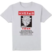 Rick and Morty Wanted Rick T-shirt - Wit - undefined undefined