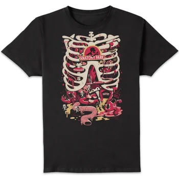 Rick and Morty Anatomy Park T-shirt - Zwart