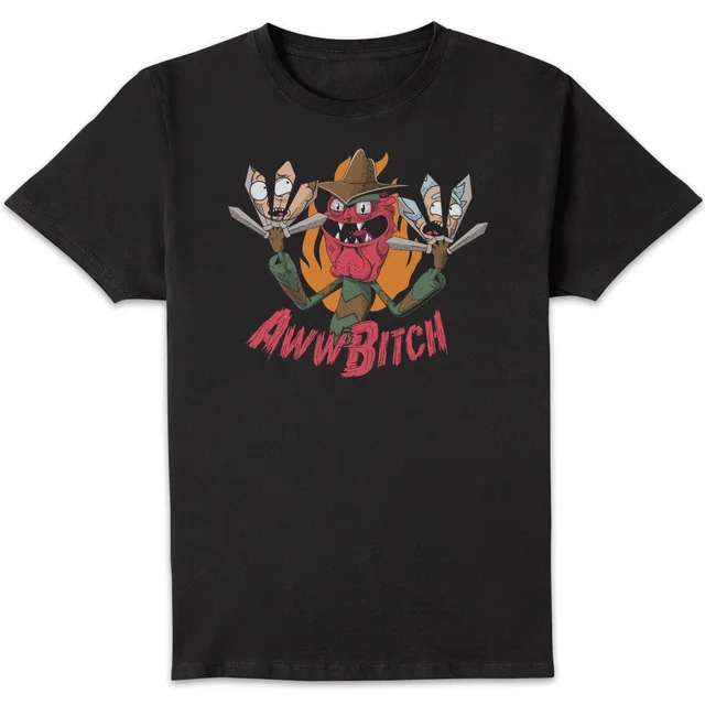 Rick and Morty Scary Terry T-shirt - Zwart