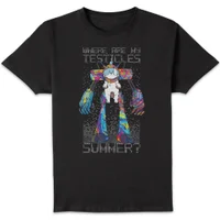 Rick and Morty Where Are My Testicles Summer T-shirt - Zwart