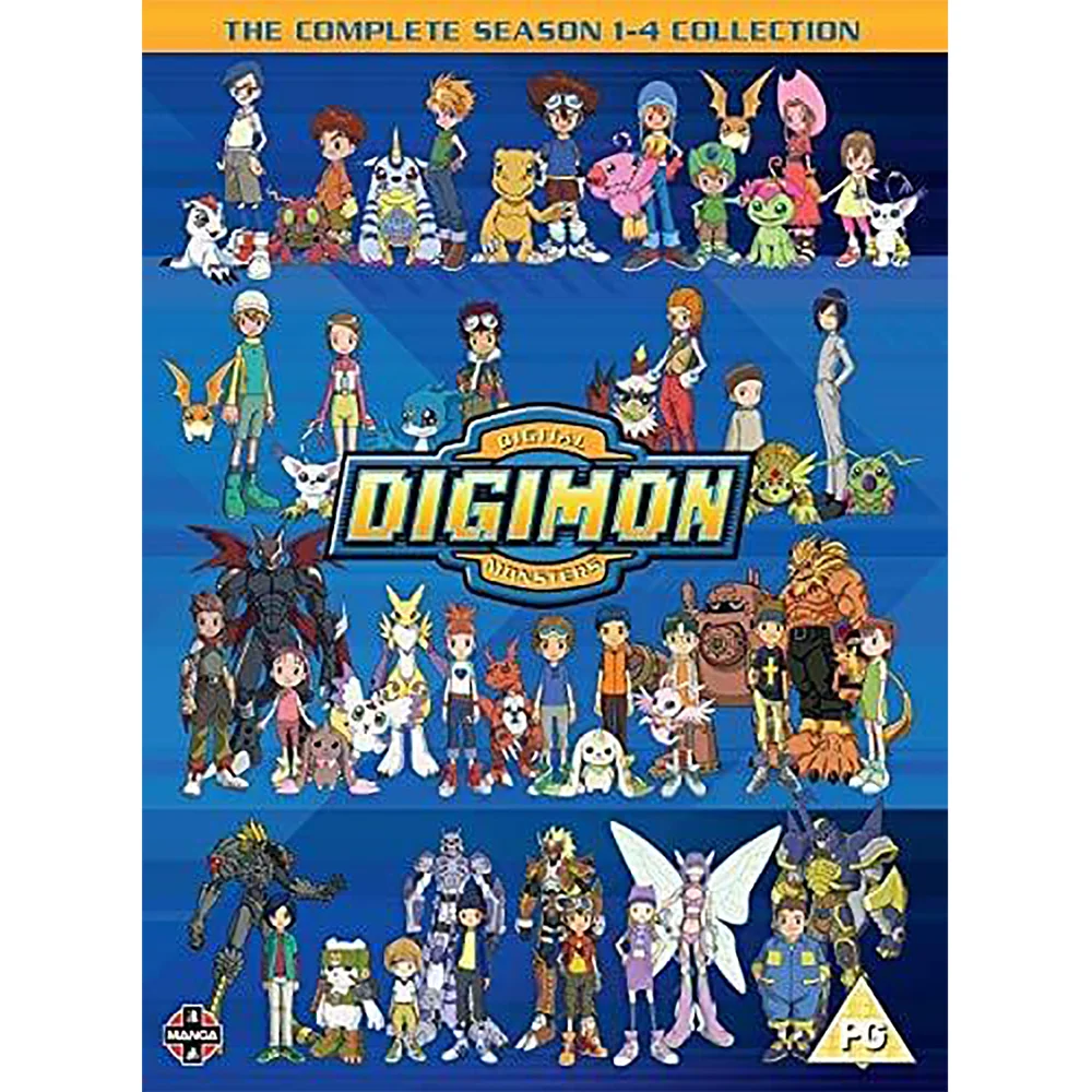 Digimon: Digital Monsters Season 1-4 Afbeelding 1