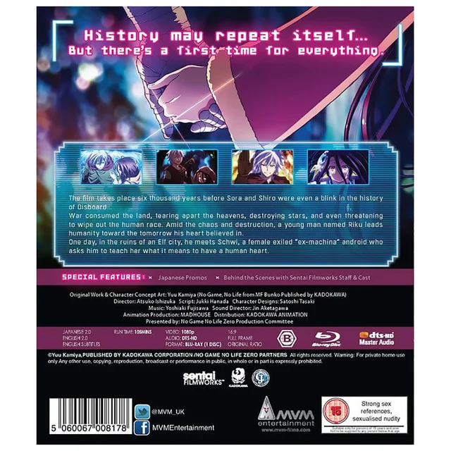 No Game No Life: Zero Standaard editie