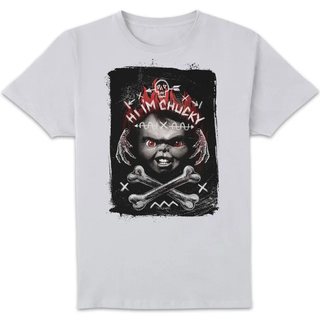 Chucky Hi I'm Chucky T-shirt - Wit