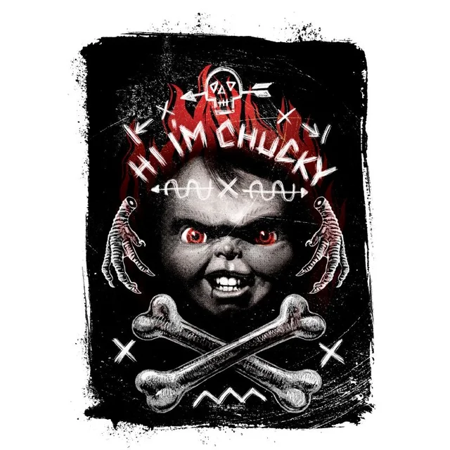 Chucky Hi I'm Chucky T-shirt - Wit