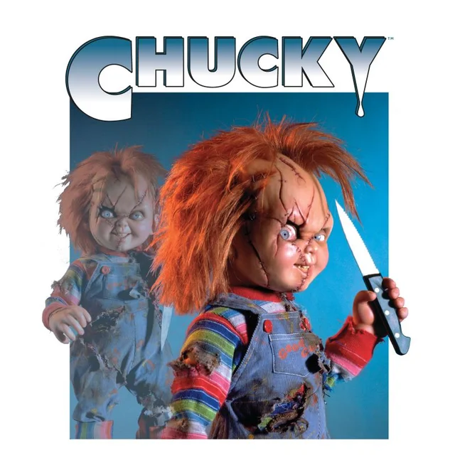Chucky Nasty 90's T-shirt - Wit