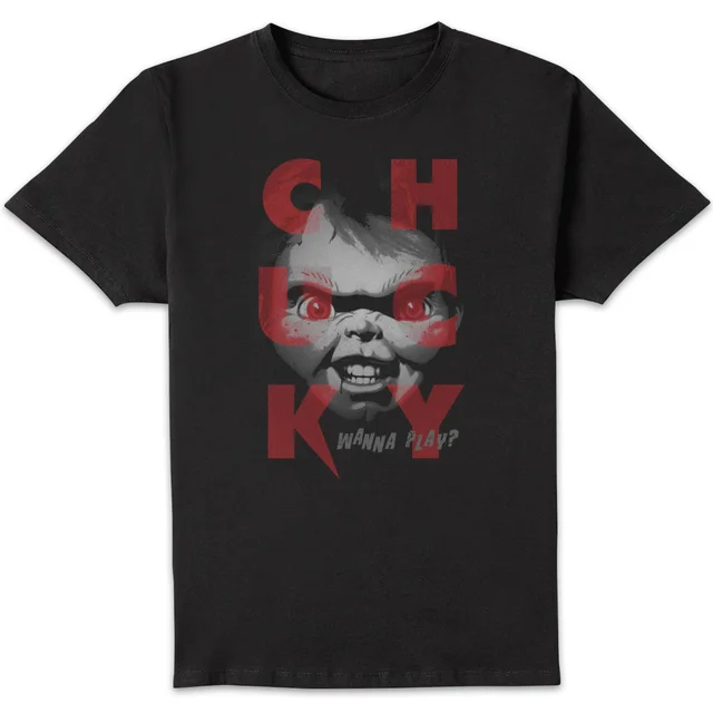 Chucky Play Time T-shirt - Zwart