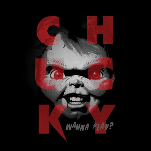 Chucky Play Time T-shirt - Zwart