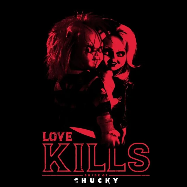 Chucky Love Kills T-shirt - Zwart