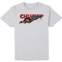 Chucky Tear T-shirt - Wit - undefined undefined