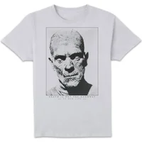 Universal Monsters The Mummy Portrait T-shirt - Wit - undefined undefined