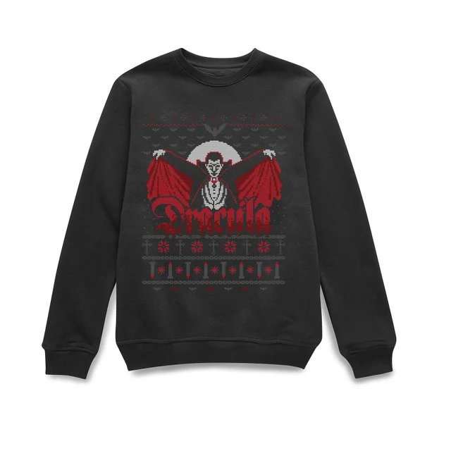 Universal Monsters Dracula Kersttrui - Zwart