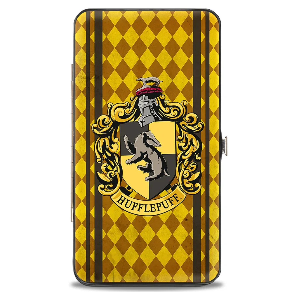 Buckle-Down Harry Potter Hufflepuff Hinged Wallet Afbeelding 1